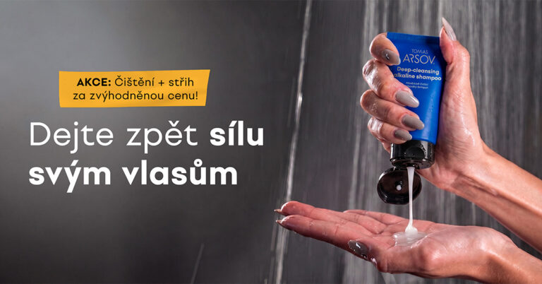 Čištění vlasů + střih
